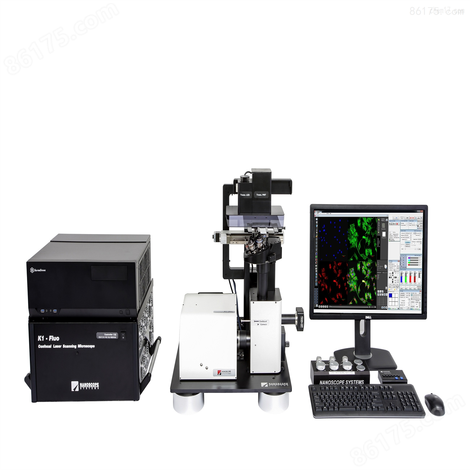 激光荧光共聚焦显微镜